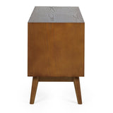 Wooden TV Stand With 2 Doors - Lowry