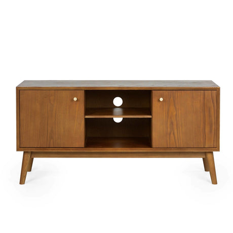 Wooden TV Stand With 2 Doors - Lowry