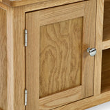 Wooden TV Stand With 2 Doors - Mallory