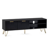 Wooden TV Stand With 2 Doors - Murano