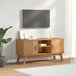 Wooden TV Stand With 2 Doors - Olden