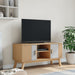 Wooden TV Stand With 2 Doors - Olden