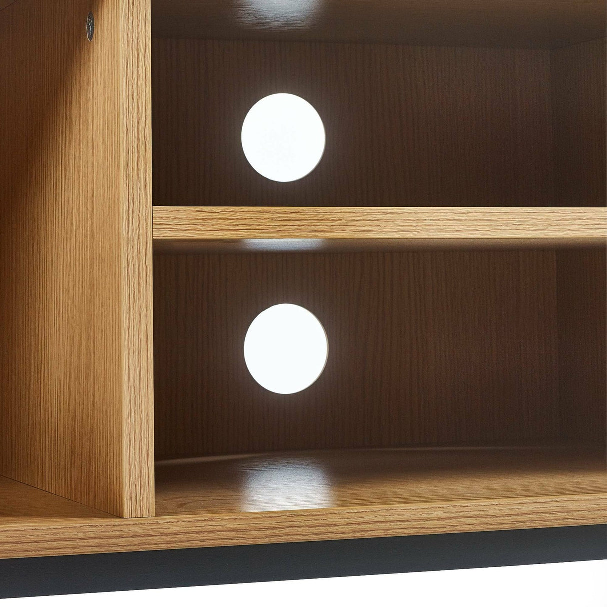 Wooden TV Stand With 2 Doors - Sia