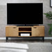 Wooden TV Stand With 2 Doors - Sia