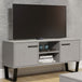 Wooden TV Stand With 2 Doors - Texas
