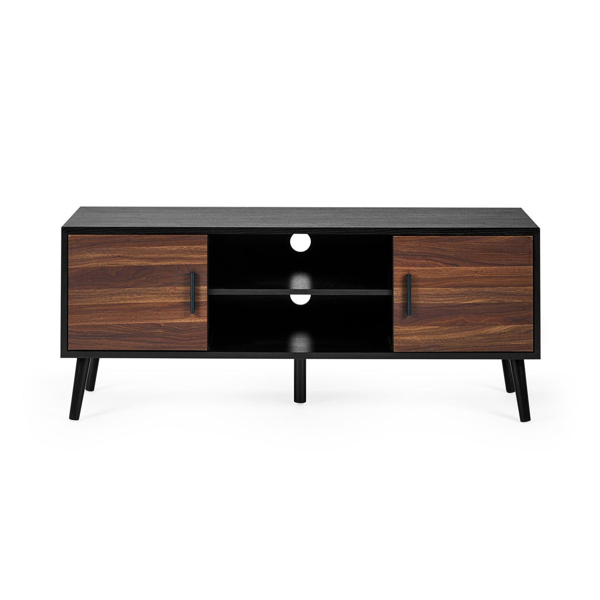 Wooden TV Stand With 2 Doors - Trent