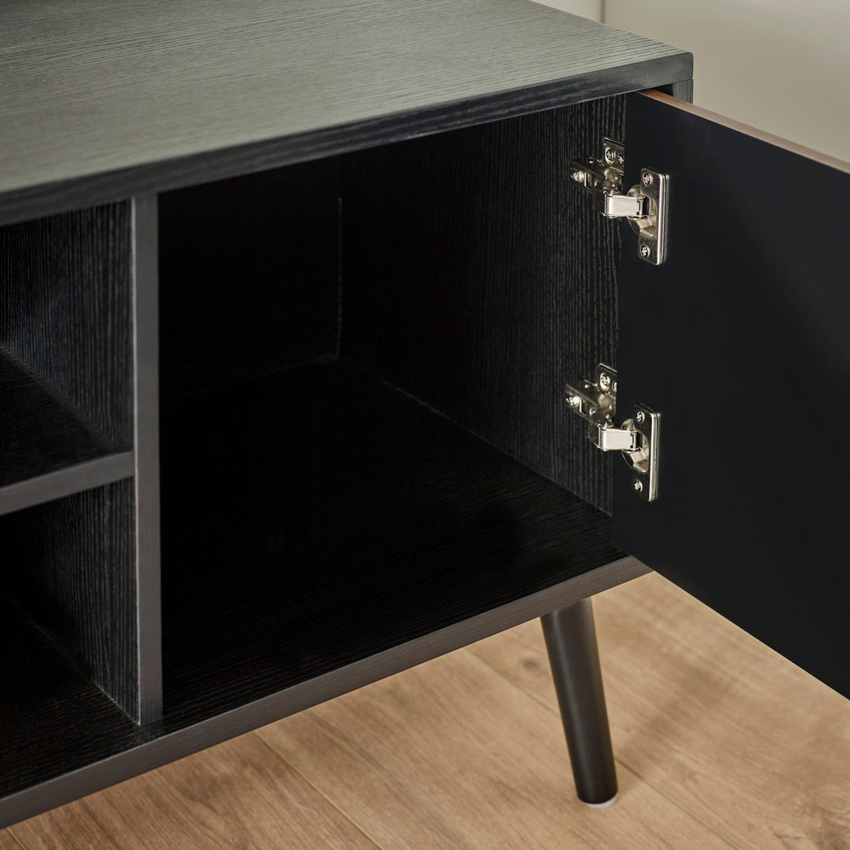 Wooden TV Stand With 2 Doors - Trent