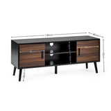 Wooden TV Stand With 2 Doors - Trent