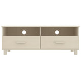 Wooden TV Stand With 2 Drawers - Hamar