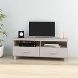 Wooden TV Stand With 2 Drawers - Hamar