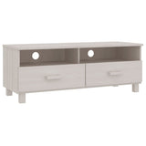 Wooden TV Stand With 2 Drawers - Hamar