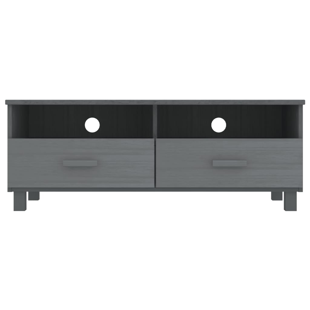 Wooden TV Stand With 2 Drawers - Hamar