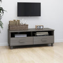 Wooden TV Stand With 2 Drawers - Hamar