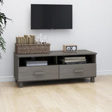 Wooden TV Stand With 2 Drawers - Hamar