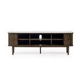 Wooden TV Stand With 2 Sliding Doors - Arya