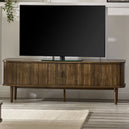 Wooden TV Stand With 2 Sliding Doors - Arya