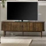 Wooden TV Stand With 2 Sliding Doors - Arya