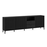 Wooden TV Stand With 3 Doors And 2 Drawers - Lusaka