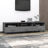 Wooden TV Stand With 3 Drawers - Hamar