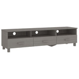 Wooden TV Stand With 3 Drawers - Hamar