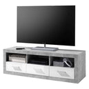 Wooden TV Stand With 3 Drawers - Petros