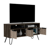 Wooden TV Stand With 4 Doors - Nevada