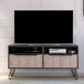 Wooden TV Stand With 4 Doors - Nevada