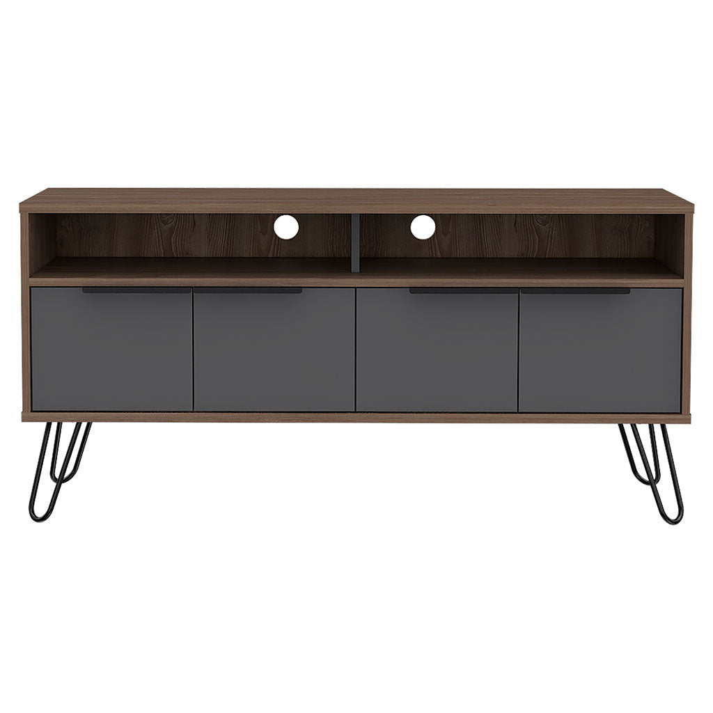 Wooden TV Stand With 4 Doors - Vegas