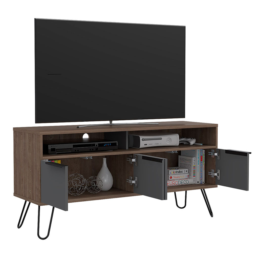 Wooden TV Stand With 4 Doors - Vegas