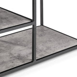 Wooden TV Stand With Metal Frame - Staten