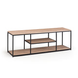 Wooden TV Stand With Metal Frame - Tribeca