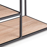 Wooden TV Stand With Metal Frame - Tribeca