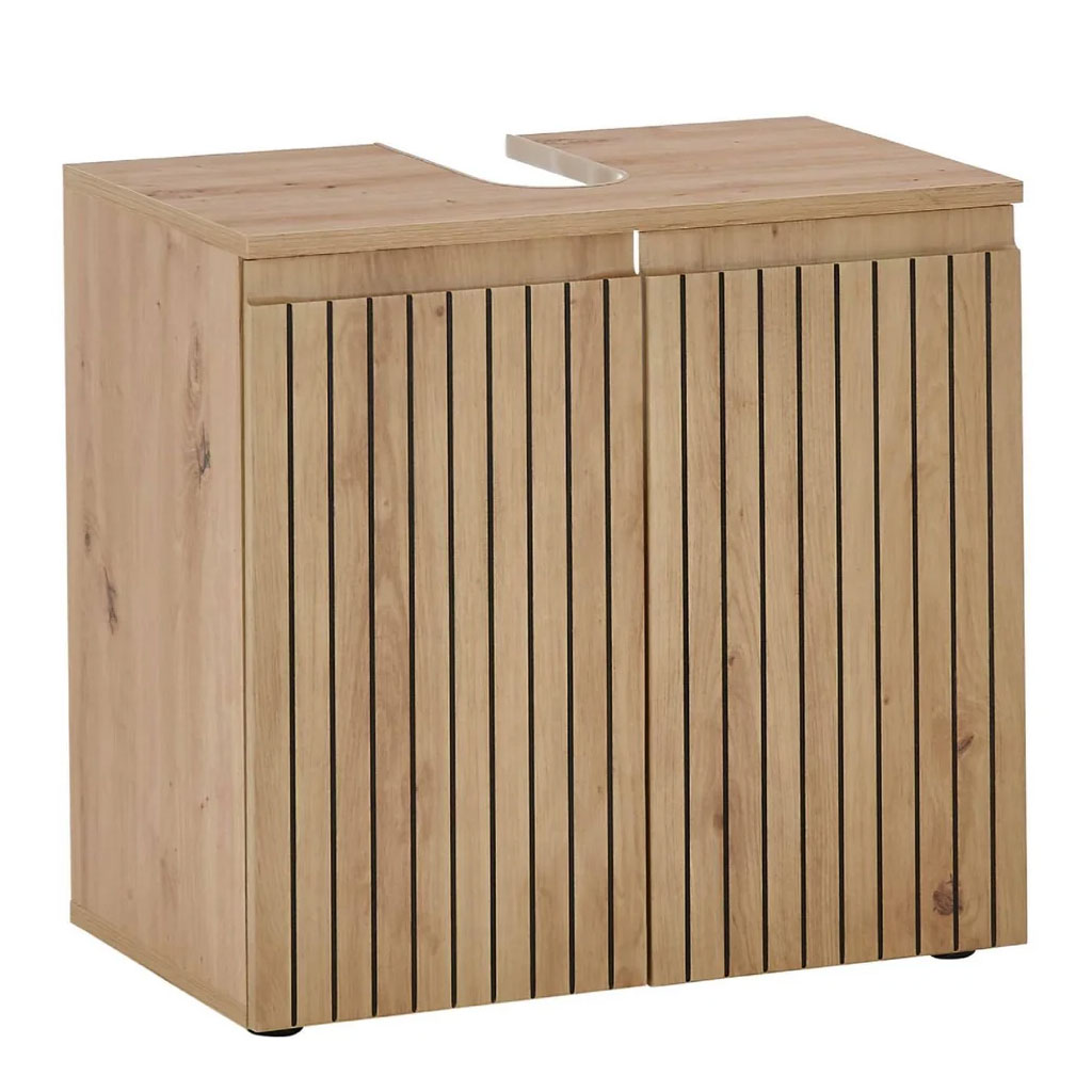 Wooden Under Sink Cabinet With 2 Doors - Austin