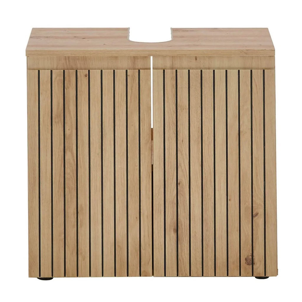 Wooden Under Sink Cabinet With 2 Doors - Austin