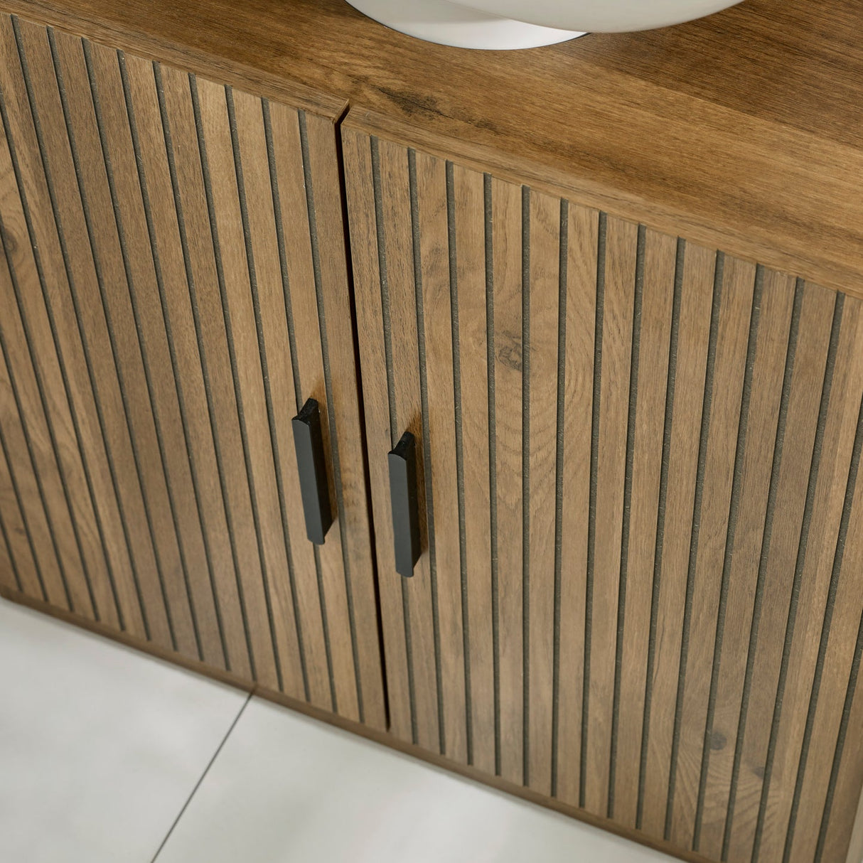 Wooden Under Sink Cabinet With 2 Doors - Hampshire