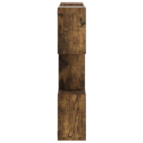 Wooden Wall Shelf 103cm Wide With 6 Compartments - Vantage Home