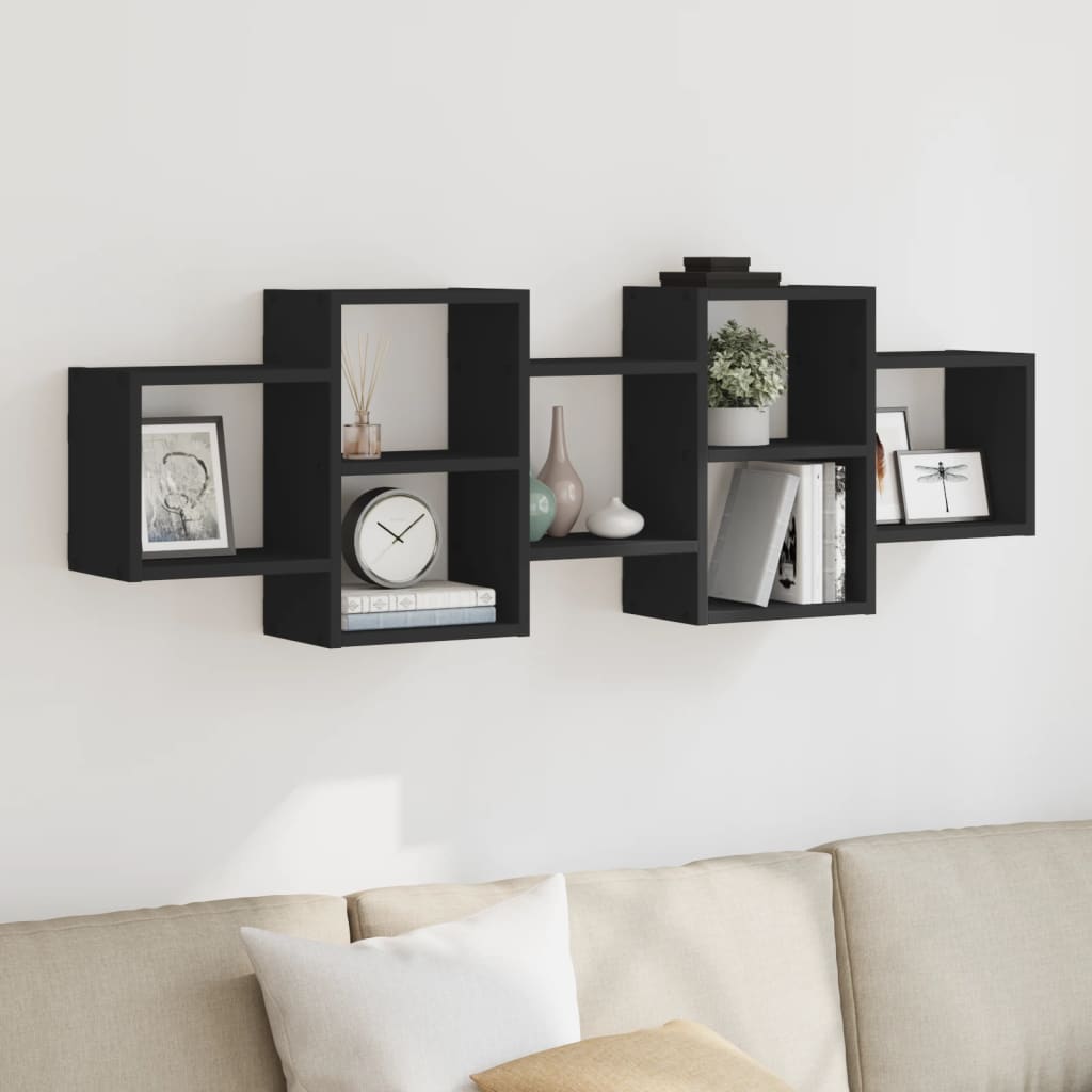 Wooden Wall Shelf 129cm Wide - Vantage Home