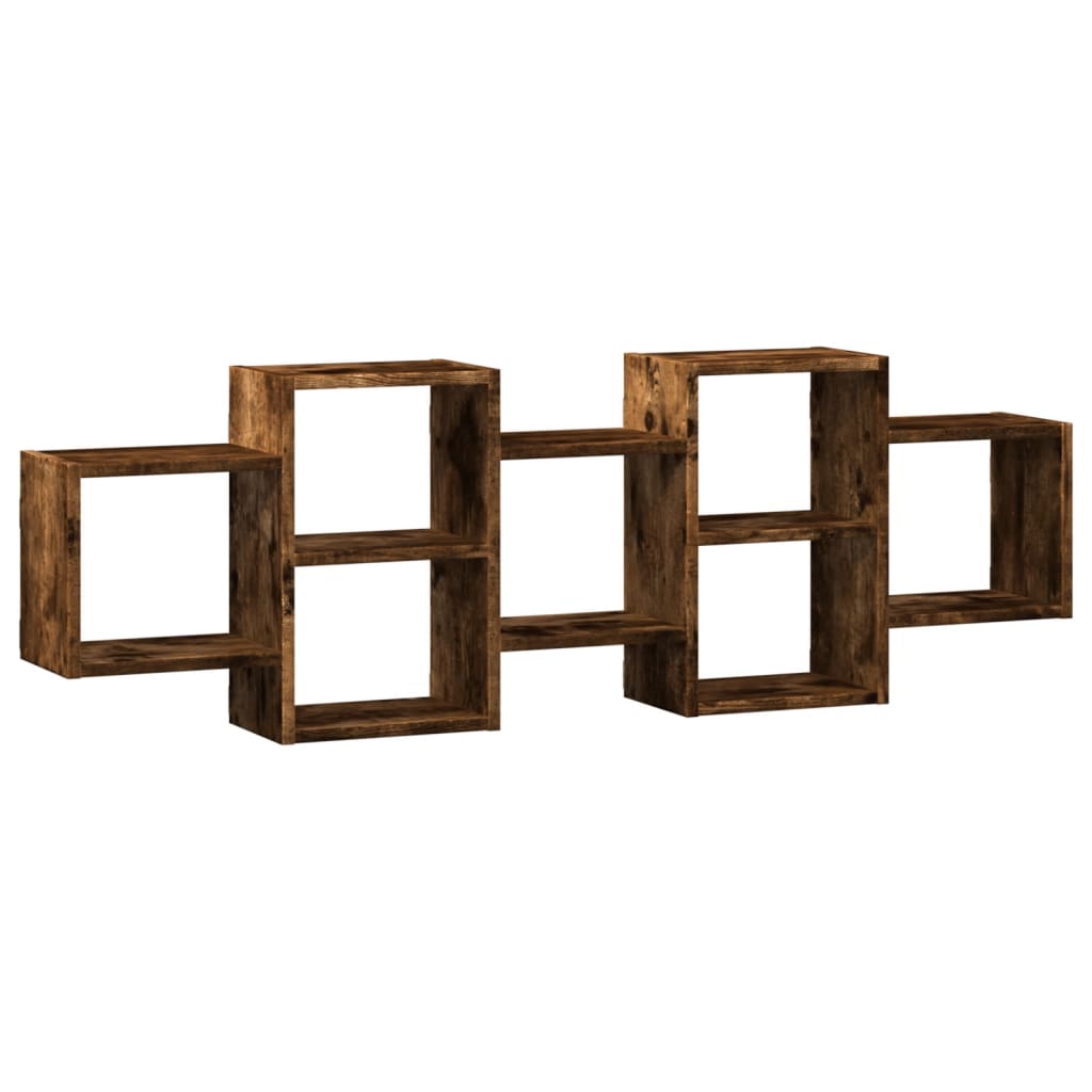 Wooden Wall Shelf 129cm Wide - Vantage Home