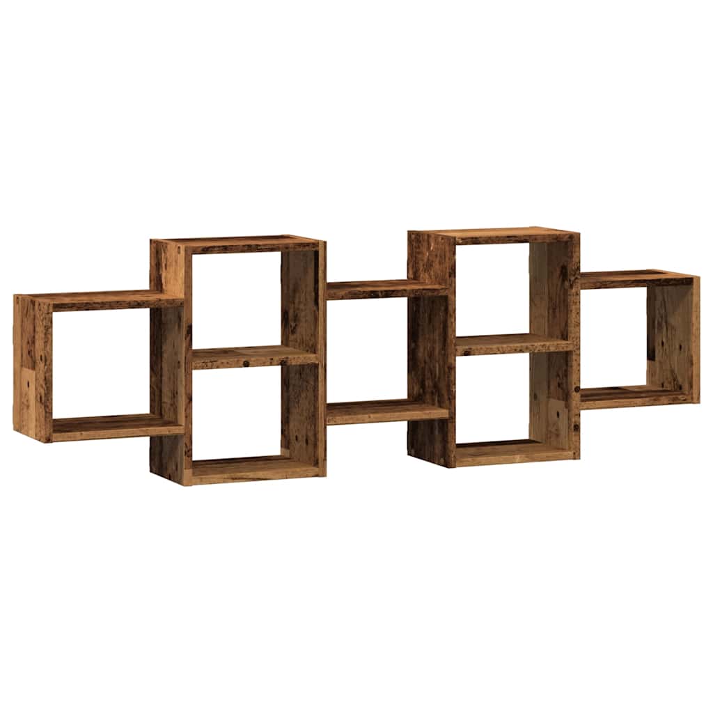 Wooden Wall Shelf 129cm Wide - Vantage Home