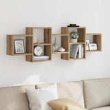 Wooden Wall Shelf 129cm Wide - Vantage Home