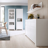 Wooden Wall Shelf 130cm Wide - Novi