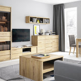 Wooden Wall Shelf 136cm Wide - Shetland