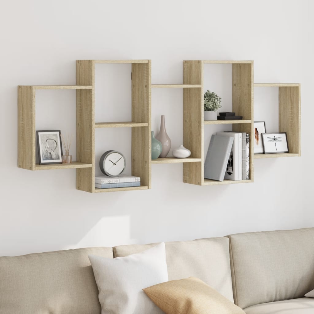 Wooden Wall Shelf 159cm Wide - Vantage Home