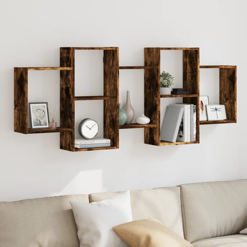 Wooden Wall Shelf 159cm Wide - Vantage Home