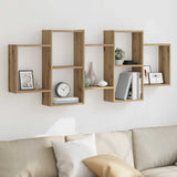 Wooden Wall Shelf 159cm Wide - Vantage Home