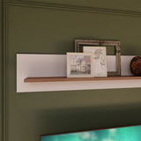 Wooden Wall Shelf 160cm Wide - Wensley