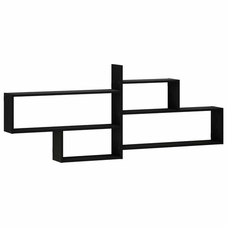 Wooden Wall Shelf 168.5cm Wide With 4 Compartments - Vantage Home
