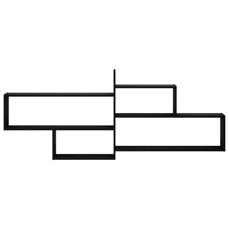 Wooden Wall Shelf 168.5cm Wide With 4 Compartments - Vantage Home