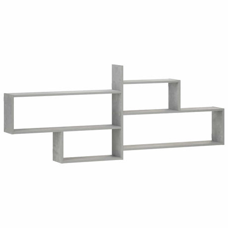 Wooden Wall Shelf 168.5cm Wide With 4 Compartments - Vantage Home