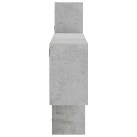 Wooden Wall Shelf 168.5cm Wide With 4 Compartments - Vantage Home